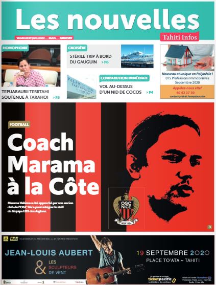 Cliquez sur la Une pour lire le journal Cliquez sur la Une pour lire le journal