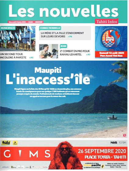 Cliquez sur la Une pour lire le journal Cliquez sur la Une pour lire le journal