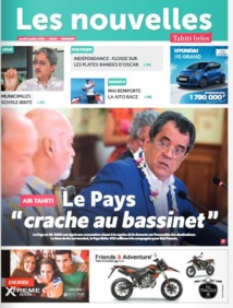 Cliquez sur la Une pour lire le journal Cliquez sur la Une pour lire le journal