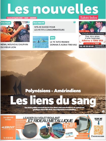 Cliquez sur la Une pour lire le journal Cliquez sur la Une pour lire le journal