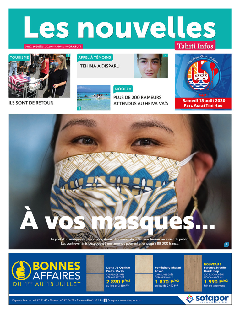 LES NOUVELLES N°16642 du 16 juillet 2020 LES NOUVELLES N°16642 du 16 juillet 2020