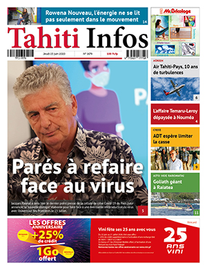 Cliquez sur la Une pour lire le journal
