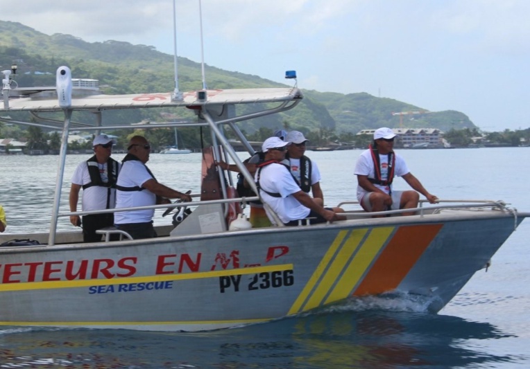 La vedette Ravaru de ma FEPSM qui a servit aux opérations de sauvetage. (FB FEPSM)
