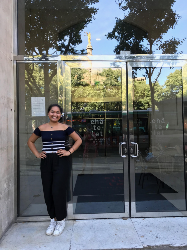 Mahealani Amaru joue en reo tahiti à Paris ! Mahealani Amaru joue en reo tahiti à Paris !