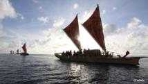 Les pirogues doubles Faafaite et Hikianalia arriveront jeudi à Mahina