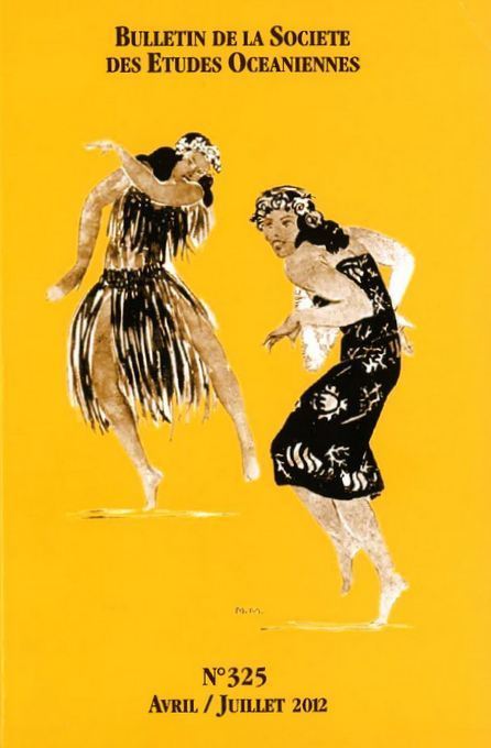 La Société des études océaniennes publie son bulletin n°325