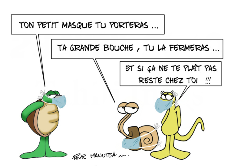 "Masque obligatoire", par Munoz "Masque obligatoire", par Munoz