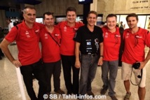 Trans-tahitienne : La team de l’équipe de France de triathlon est arrivée