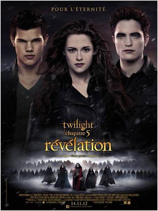 La saga Twilight: deux soirées uniques en avant-première du film chapitre 5 "Révélation 2ième partie" La saga Twilight: deux soirées uniques en avant-première du film chapitre 5 "Révélation 2ième partie"
