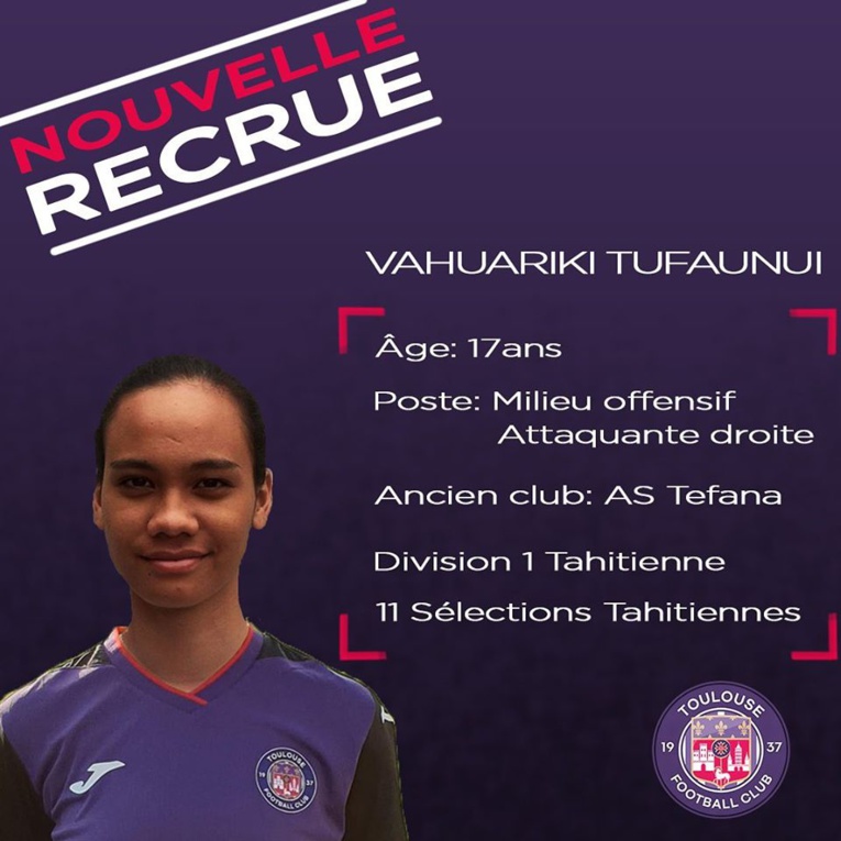 Vahuariki Tufaunui, de Tefana à Toulouse Vahuariki Tufaunui, de Tefana à Toulouse