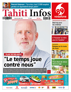 Cliquez sur la Une pour lire le journal