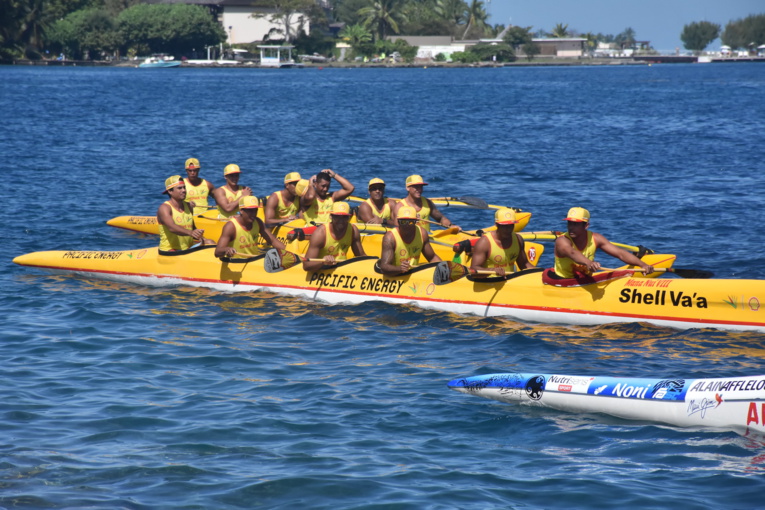 Les deux équipages de Shell Va'a étaient de sortie samedi à l'occasion de la VIP Race. Les deux équipages de Shell Va'a étaient de sortie samedi à l'occasion de la VIP Race.