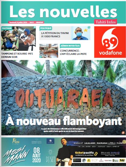 Cliquez sur la Une pour lire le journal Cliquez sur la Une pour lire le journal