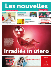 Cliquez sur la Une pour lire le journal Cliquez sur la Une pour lire le journal