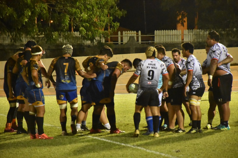 Le RC Pirae a rapidement inscrit deux essais à la suite de deux mêlée en première mi-temps. Le RC Pirae a rapidement inscrit deux essais à la suite de deux mêlée en première mi-temps.