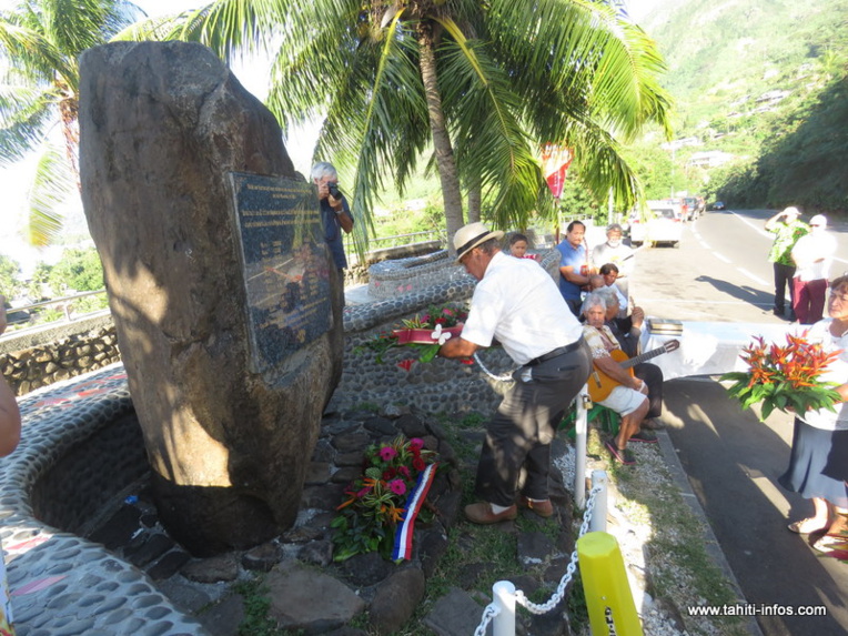 Moorea rend hommage aux victimes du 9/8/7 Moorea rend hommage aux victimes du 9/8/7