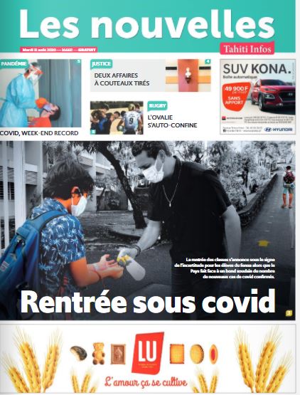 Cliquez sur la Une pour lire le journal Cliquez sur la Une pour lire le journal