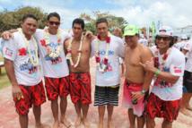 Hawaiki Nui va'a: Paddling connection remporte la première étape