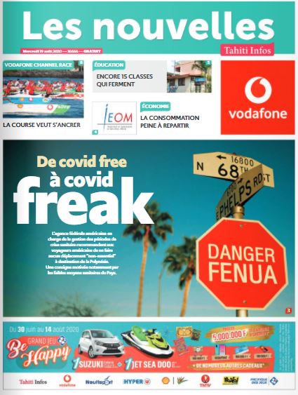 Cliquez sur la Une pour lire le journal Cliquez sur la Une pour lire le journal