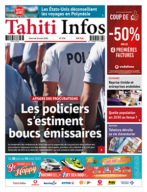 Cliquez sur la Une pour lire le journal