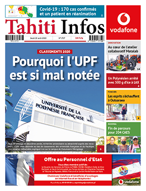 Cliquez sur la Une pour lire le journal