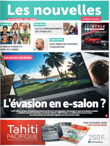 Cliquez sur la Une pour lire le journal Cliquez sur la Une pour lire le journal
