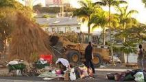 Polémique après la destruction de cases kanak avec des bulldozers à Nouméa
