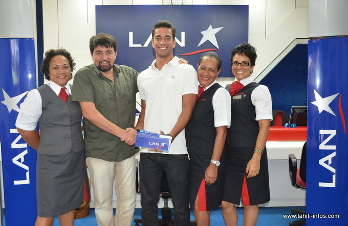 Heiva MEURISSE remporte le concours de Lan Chile et partira au Brésil en 2013