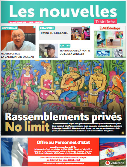 Cliquez sur la Une pour lire le journal Cliquez sur la Une pour lire le journal