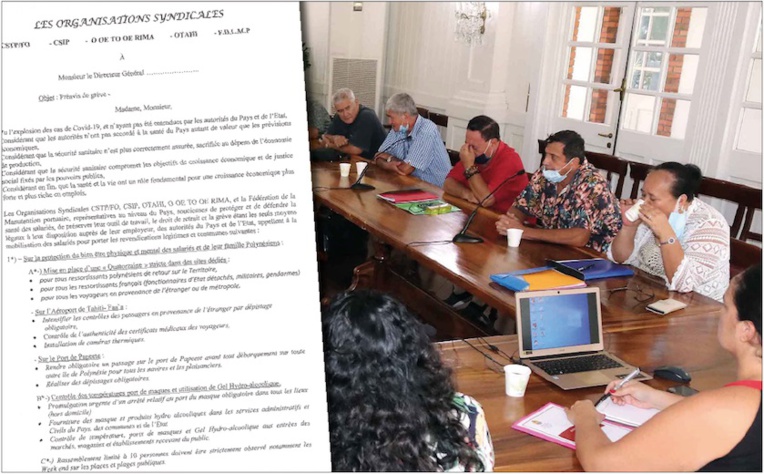 Une menace de "grève générale" contre la gestion de la crise Covid