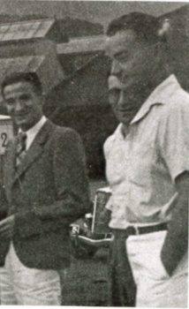 De Curton, Marcel Sénac et Jean Gilbert. De Curton, Marcel Sénac et Jean Gilbert.