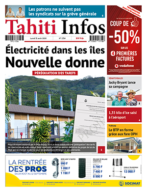Cliquez sur la Une pour lire le journal
