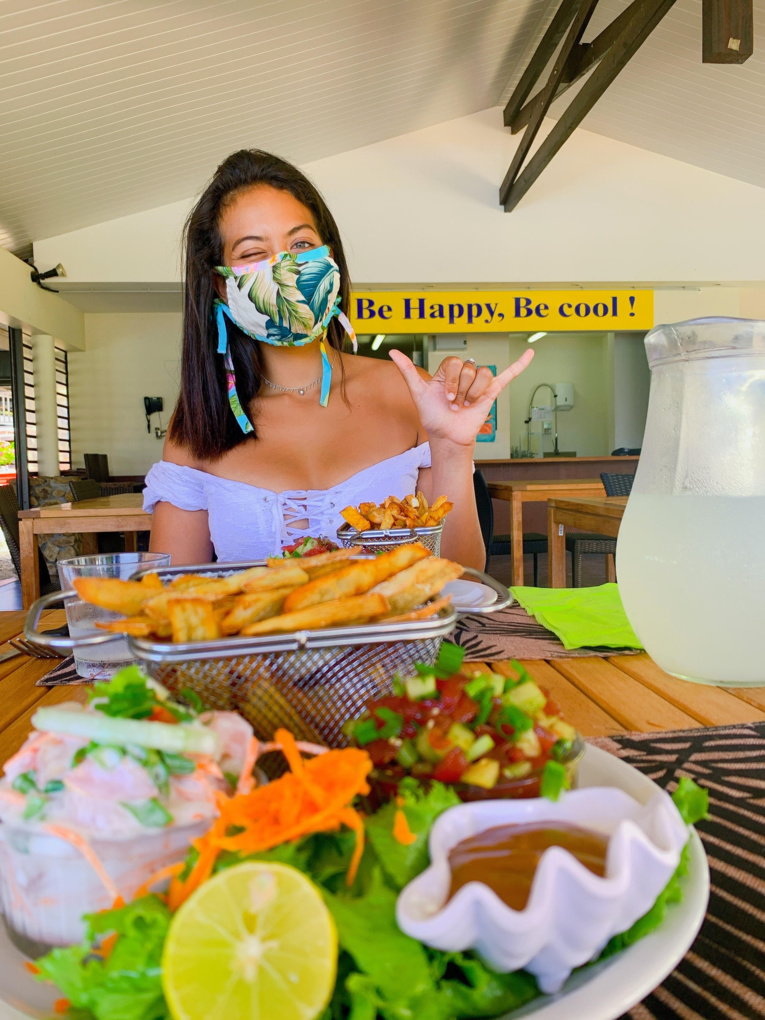 Vaimalama Chaves, amoureuse et boostée après ses vacances en Polynésie