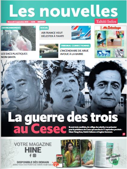 Cliquez sur la Une pour lire le journal Cliquez sur la Une pour lire le journal