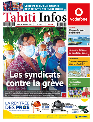 Cliquez sur la Une pour lire le journal Cliquez sur la Une pour lire le journal