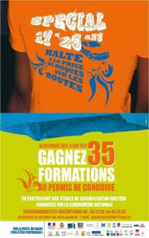 Lancement de la campagne des stages de sensibilisation "Halte à la prise de risques sur les routes"