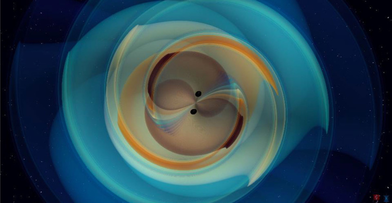Un trou noir d'un nouveau type découvert par ondes gravitationnelles