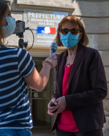 Port du masque généralisé: la préfète du Bas-Rhin sommée de revoir sa copie Port du masque généralisé: la préfète du Bas-Rhin sommée de revoir sa copie