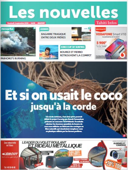 Cliquez sur la Une pour lire le journal Cliquez sur la Une pour lire le journal