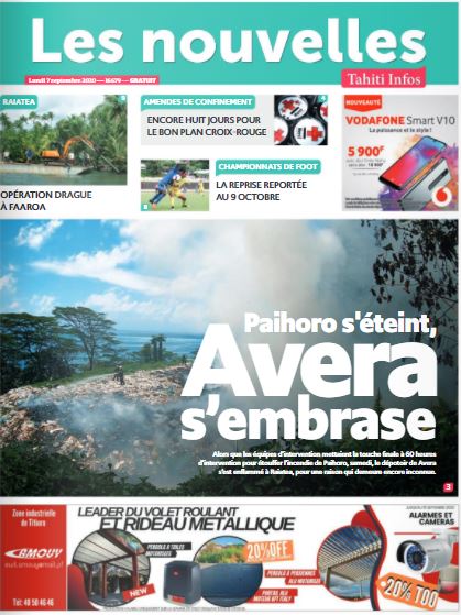 Cliquez sur la Une pour lire le journal Cliquez sur la Une pour lire le journal