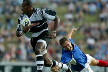 Le rugbyman fidjien Sireli Bobo.