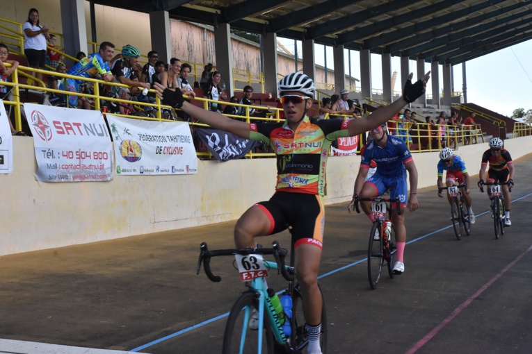 Kahiri Endeler lors de sa victoire en juillet dernier à la Cyclo Malmezac. Kahiri Endeler lors de sa victoire en juillet dernier à la Cyclo Malmezac.