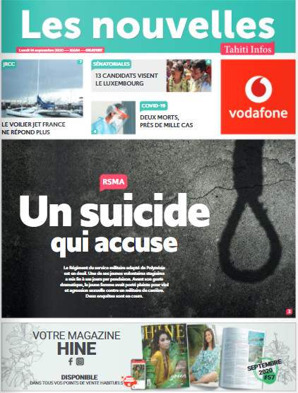 Cliquez sur la Une pour lire le journal Cliquez sur la Une pour lire le journal