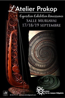 Prokop sort de son atelier et s’installe salle Muriavai Prokop sort de son atelier et s’installe salle Muriavai