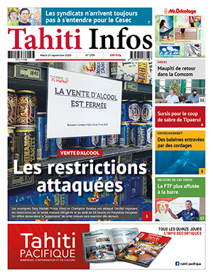 Cliquez sur la Une pour lire le journal Cliquez sur la Une pour lire le journal