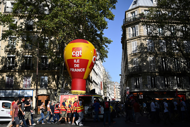 Rentrée syndicale sous Covid avec des cortèges masqués dans plusieurs villes françaises Rentrée syndicale sous Covid avec des cortèges masqués dans plusieurs villes françaises
