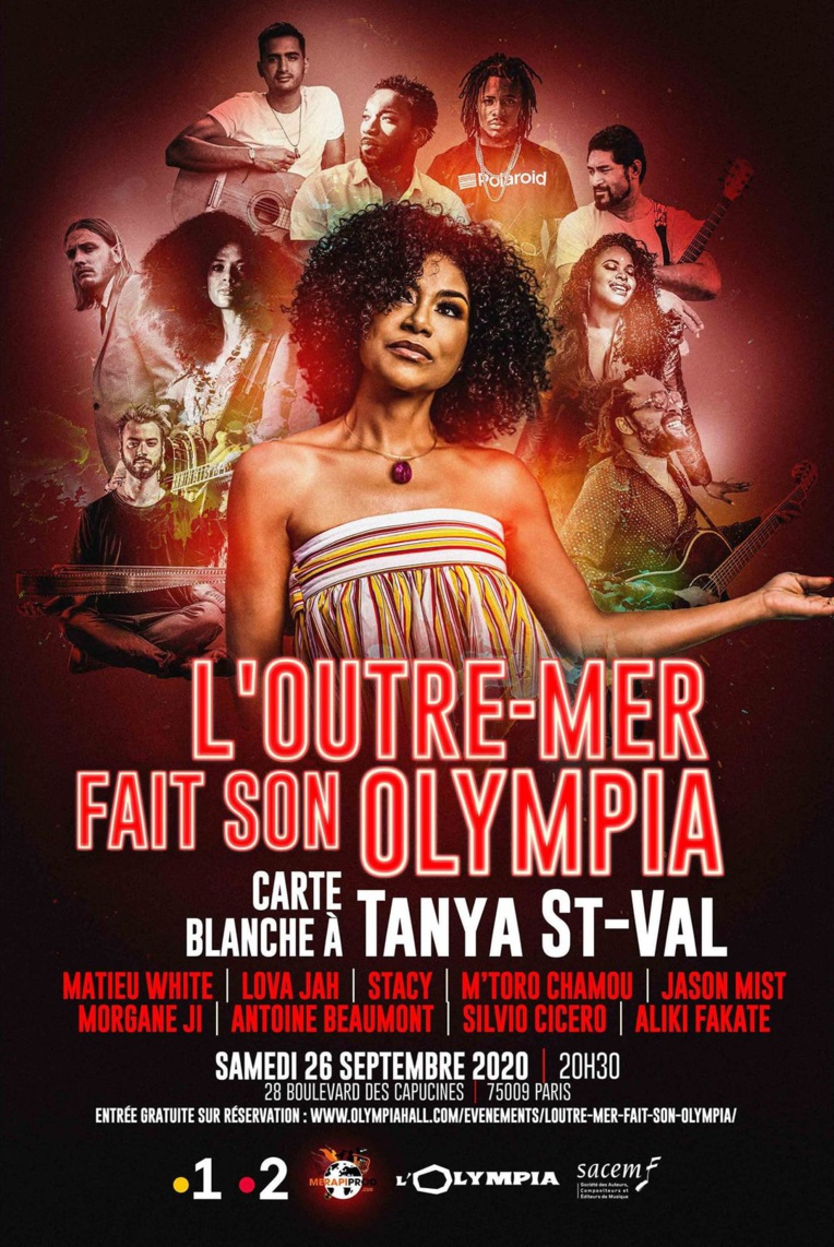 Silvio Cicero à l’Olympia avec Tanya St-Val Silvio Cicero à l’Olympia avec Tanya St-Val