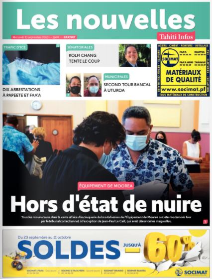 Cliquez sur la Une pour lire le journal Cliquez sur la Une pour lire le journal