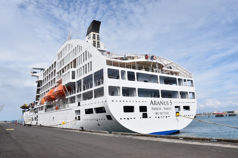 Faux départ pour l'Aranui après des cas Covid dans l'équipage Faux départ pour l'Aranui après des cas Covid dans l'équipage