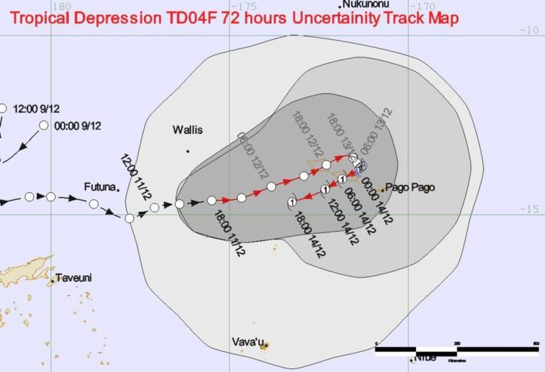 Fidji: La dépression se transforme en cyclone « Evan »